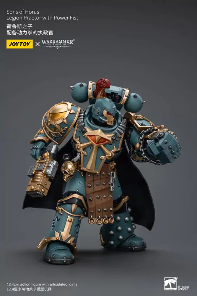 Warhammer The Horus Heresy 1/18 Legion Praetor With Power Fist akciófigura 12 cm termékfotó