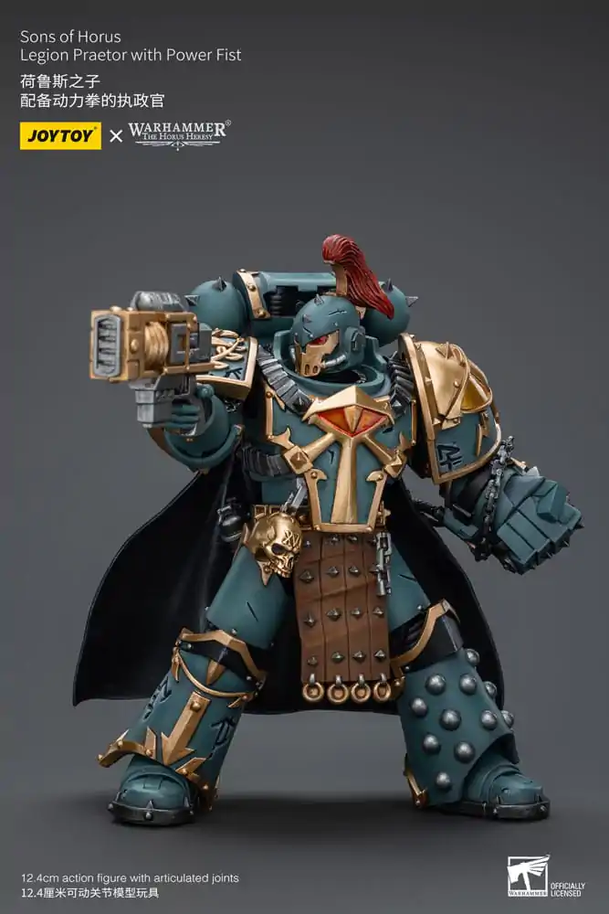 Warhammer The Horus Heresy 1/18 Legion Praetor With Power Fist akciófigura 12 cm termékfotó