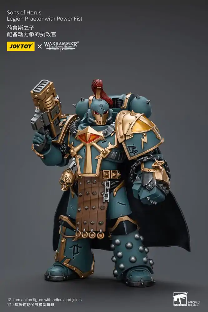 Warhammer The Horus Heresy 1/18 Legion Praetor With Power Fist akciófigura 12 cm termékfotó