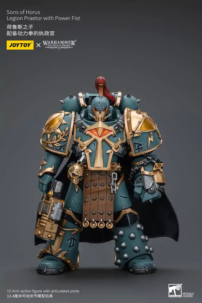 Warhammer The Horus Heresy 1/18 Legion Praetor With Power Fist akciófigura 12 cm termékfotó