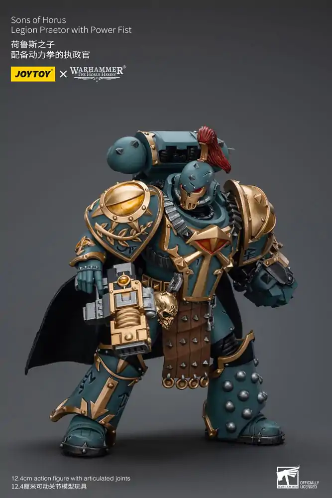 Warhammer The Horus Heresy 1/18 Legion Praetor With Power Fist akciófigura 12 cm termékfotó