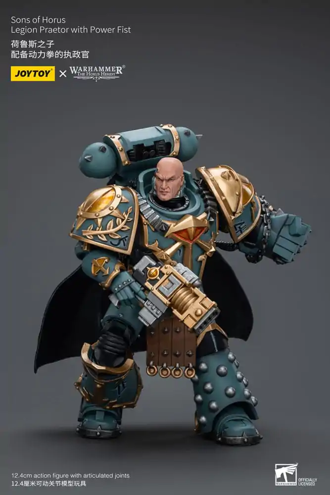 Warhammer The Horus Heresy 1/18 Legion Praetor With Power Fist akciófigura 12 cm termékfotó