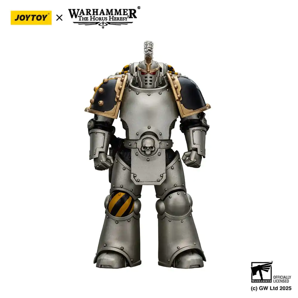 Warhammer The Horus Heresy 1/18 lron Warriors Command Squad Chosen with Legion Standard akciófigura 12 cm termékfotó