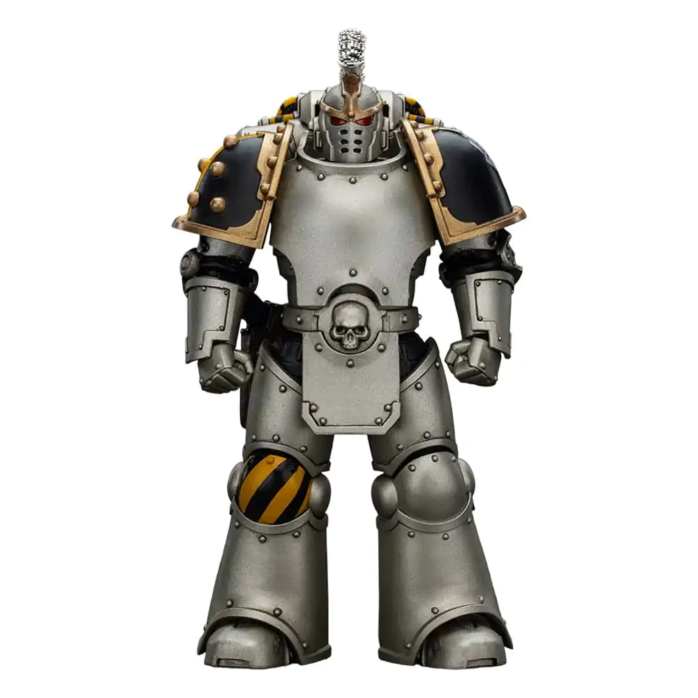 Warhammer The Horus Heresy 1/18 lron Warriors Command Squad Chosen with Legion Standard akciófigura 12 cm termékfotó