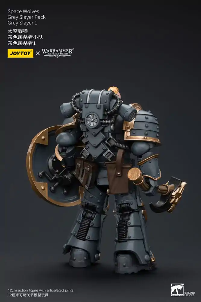 Warhammer The Horus Heresy 1/18 Space Wolves Grey Slayer Pack Grey Slayer 1 akciófigura 12 cm termékfotó