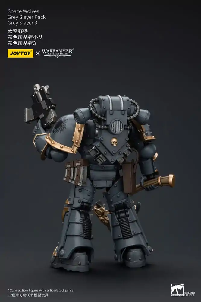 Warhammer The Horus Heresy 1/18 Space Wolves Grey Slayer Pack Grey Slayer 3 akciófigura 12 cm termékfotó