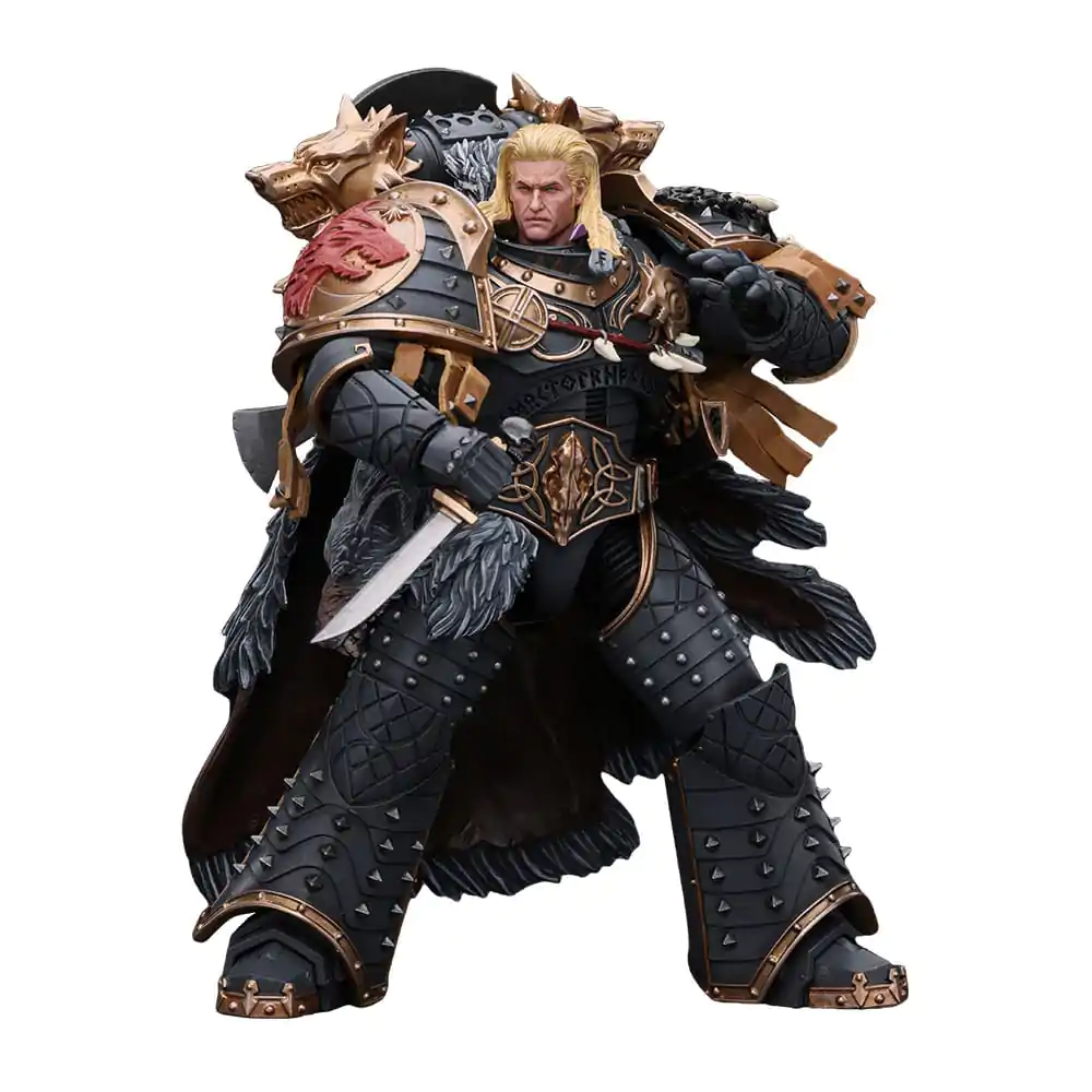 Warhammer The Horus Heresy 1/18 Space Wolves Leman Russ Primarch of the VIth Legion akciófigura 12 cm termékfotó