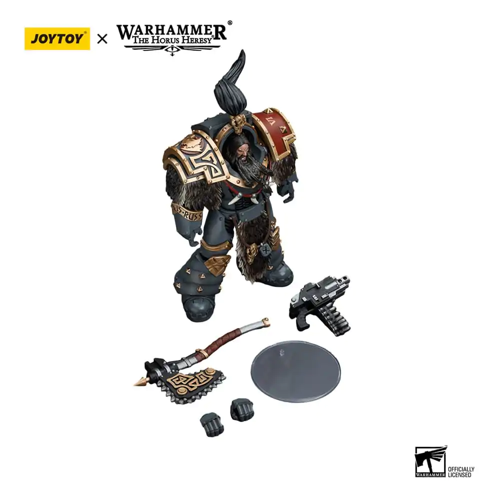 Warhammer The Horus Heresy 1/18 Space Wolves Varagyr Wolf Guard Squad Varagyr Terminator 1 akciófigura 12 cm termékfotó