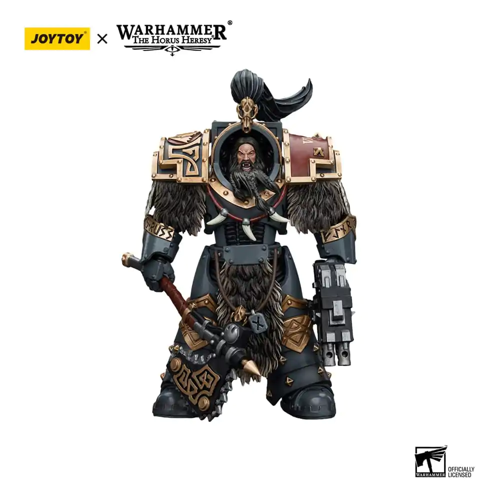 Warhammer The Horus Heresy 1/18 Space Wolves Varagyr Wolf Guard Squad Varagyr Terminator 1 akciófigura 12 cm termékfotó