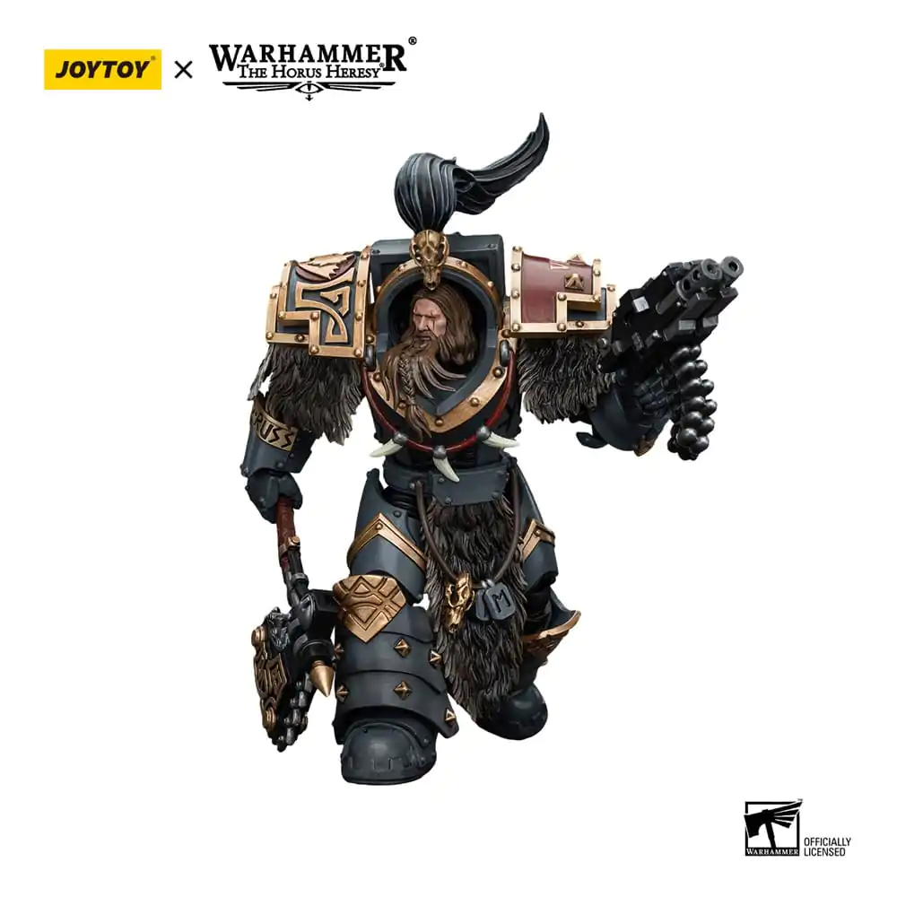 Warhammer The Horus Heresy 1/18 Space Wolves Varagyr Wolf Guard Squad Varagyr Terminator 2 akciófigura 12 cm termékfotó