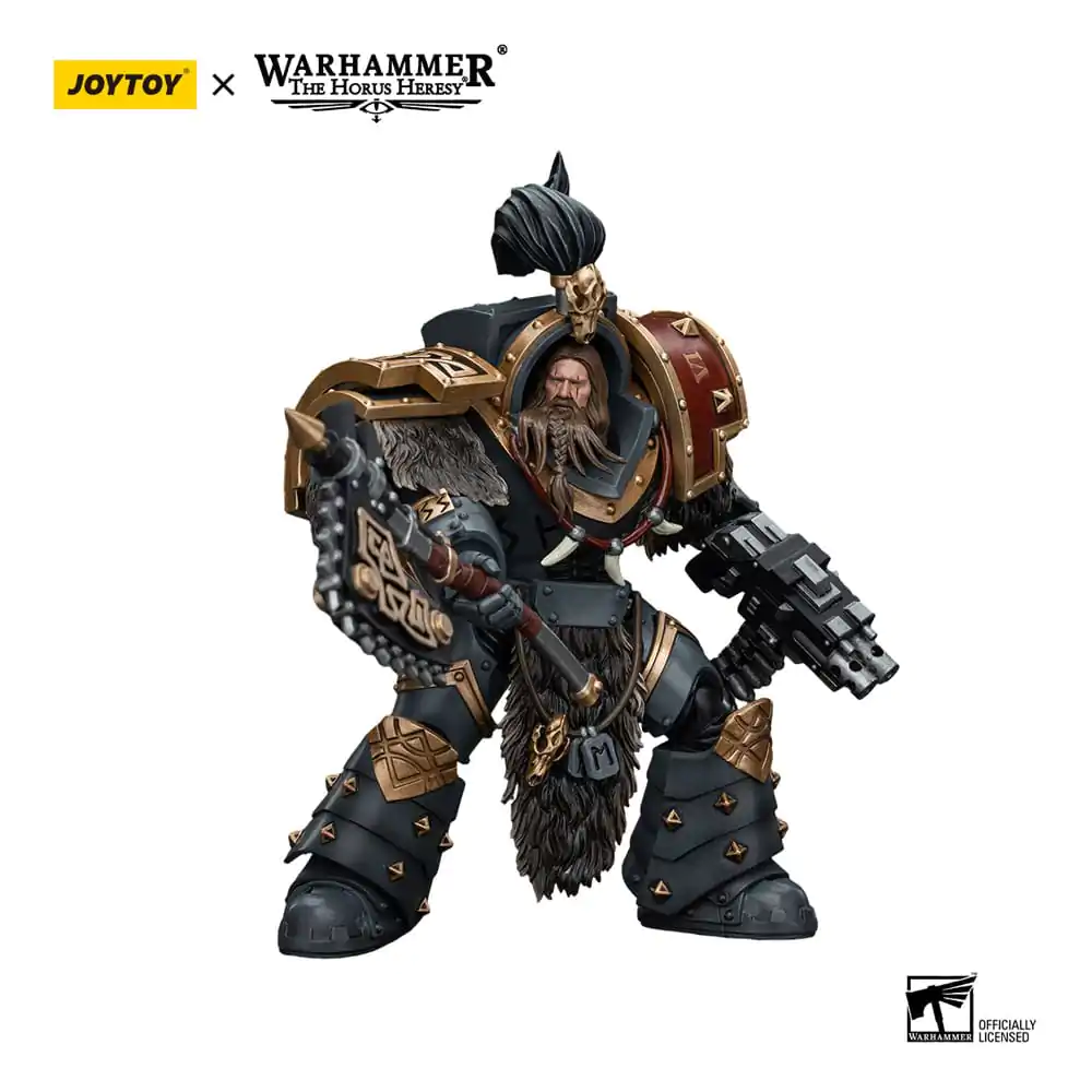 Warhammer The Horus Heresy 1/18 Space Wolves Varagyr Wolf Guard Squad Varagyr Terminator 2 akciófigura 12 cm termékfotó