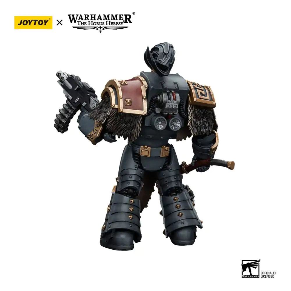 Warhammer The Horus Heresy 1/18 Space Wolves Varagyr Wolf Guard Squad Varagyr Terminator 2 akciófigura 12 cm termékfotó