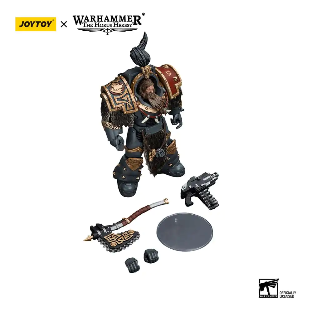 Warhammer The Horus Heresy 1/18 Space Wolves Varagyr Wolf Guard Squad Varagyr Terminator 2 akciófigura 12 cm termékfotó