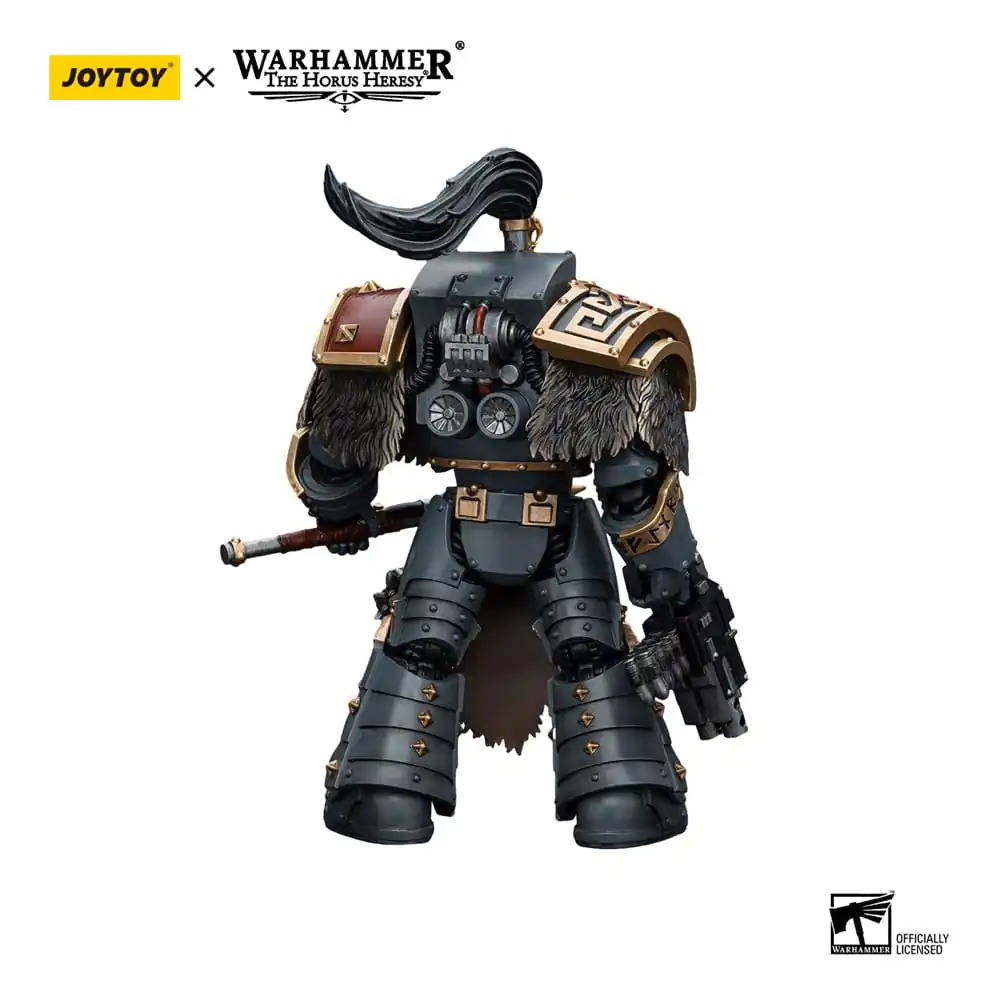 Warhammer The Horus Heresy 1/18 Space Wolves Varagyr Wolf Guard Squad Varagyr Terminator 3 akciófigura 12 cm termékfotó