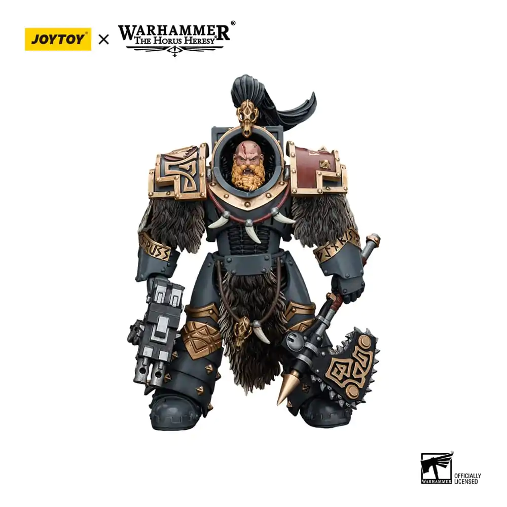 Warhammer The Horus Heresy 1/18 Space Wolves Varagyr Wolf Guard Squad Varagyr Terminator 3 akciófigura 12 cm termékfotó