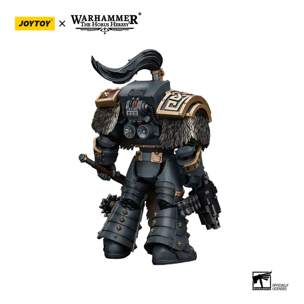 Warhammer The Horus Heresy 1/18 Space Wolves Varagyr Wolf Guard Squad Varagyr Terminator 4 akciófigura 12 cm termékfotó