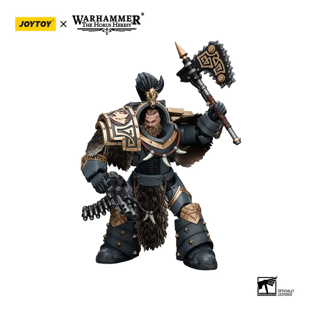 Warhammer The Horus Heresy 1/18 Space Wolves Varagyr Wolf Guard Squad Varagyr Terminator 4 akciófigura 12 cm termékfotó