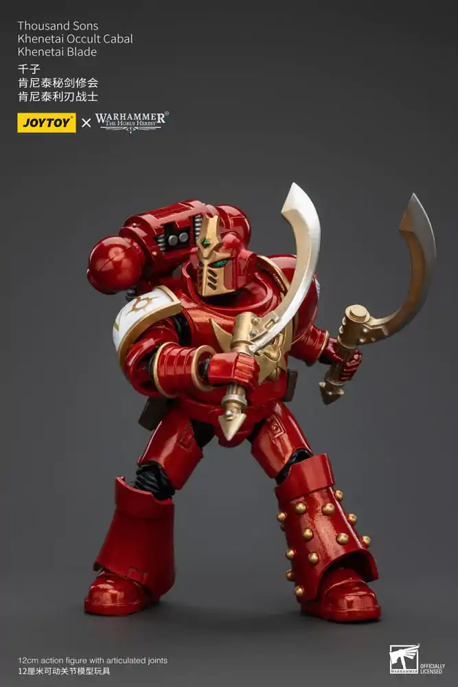 Warhammer The Horus Heresy 1/18 Thousand Sons Khenetai Occult Cabal Khenetai Blade akciófigura 12 cm termékfotó