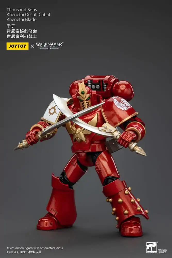 Warhammer The Horus Heresy 1/18 Thousand Sons Khenetai Occult Cabal Khenetai Blade akciófigura 12 cm termékfotó