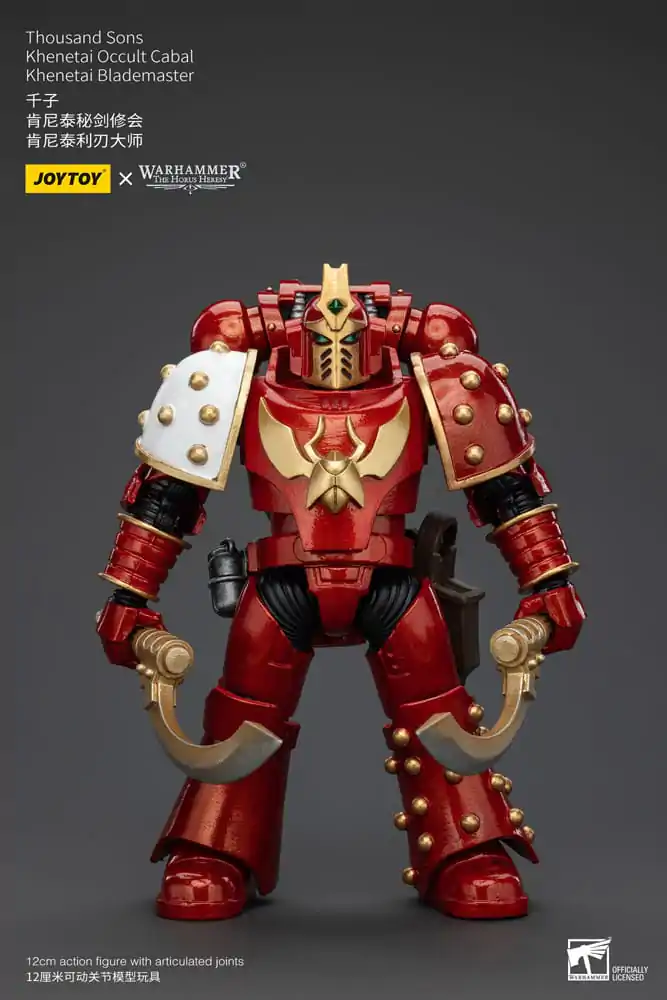 Warhammer The Horus Heresy 1/18 Thousand Sons Khenetai Occult Cabal Khenetai Blademaster akciófigura 12 cm termékfotó