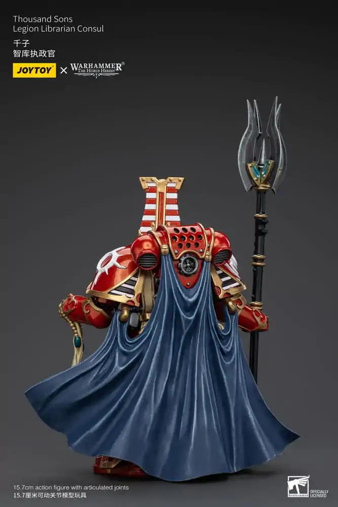 Warhammer The Horus Heresy 1/18 Thousand Sons Legion Librarian Consut akciófigura 16 cm termékfotó