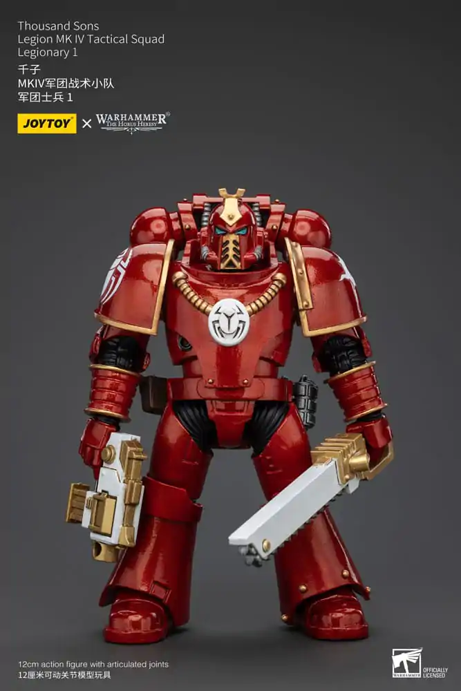 Warhammer The Horus Heresy 1/18 Thousand Sons Legion MK IV Tactical Squad Legionary 1 akciófigura 12 cm termékfotó