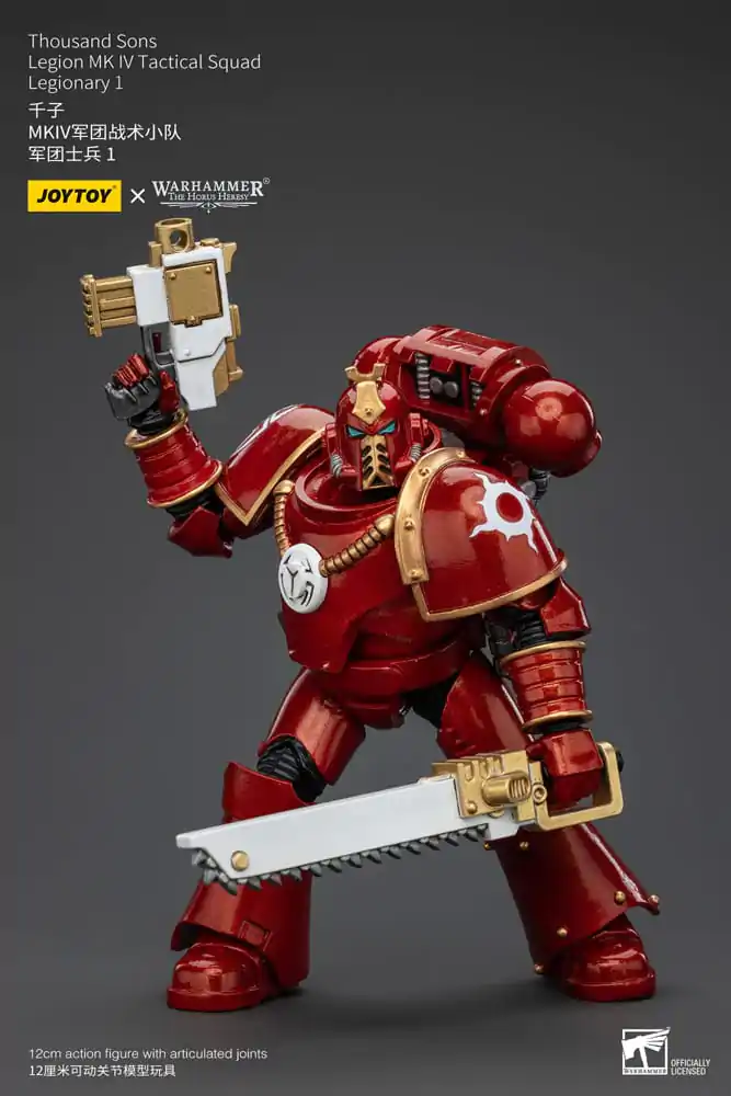 Warhammer The Horus Heresy 1/18 Thousand Sons Legion MK IV Tactical Squad Legionary 1 akciófigura 12 cm termékfotó