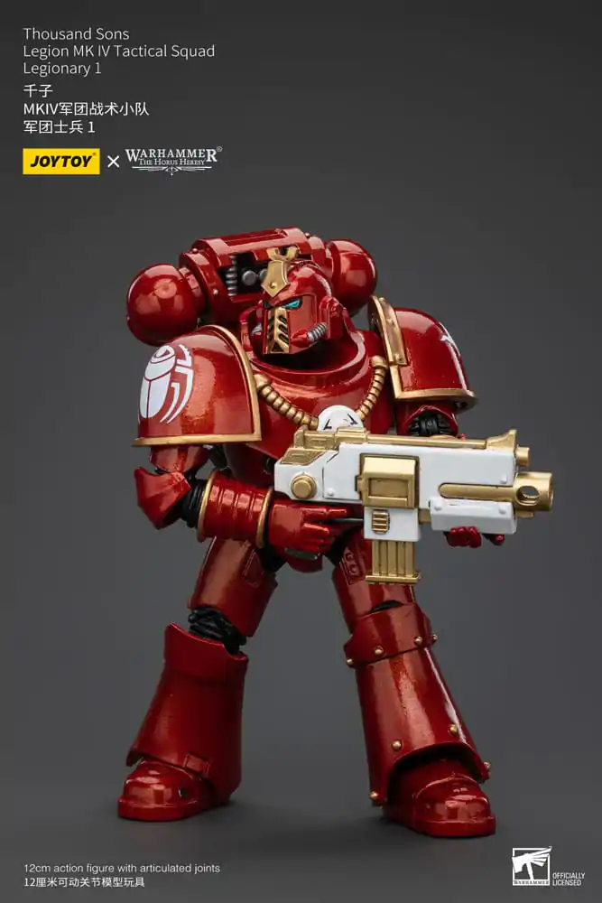 Warhammer The Horus Heresy 1/18 Thousand Sons Legion MK IV Tactical Squad Legionary 1 akciófigura 12 cm termékfotó