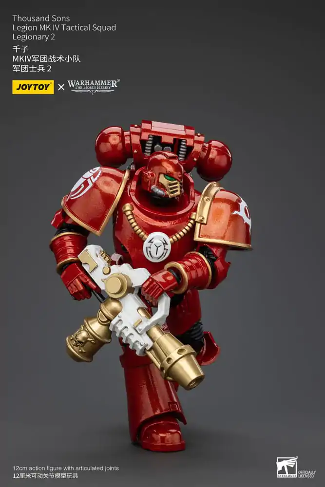 Warhammer The Horus Heresy 1/18 Thousand Sons Legion MK IV Tactical Squad Legionary 2 akciófigura 12 cm termékfotó