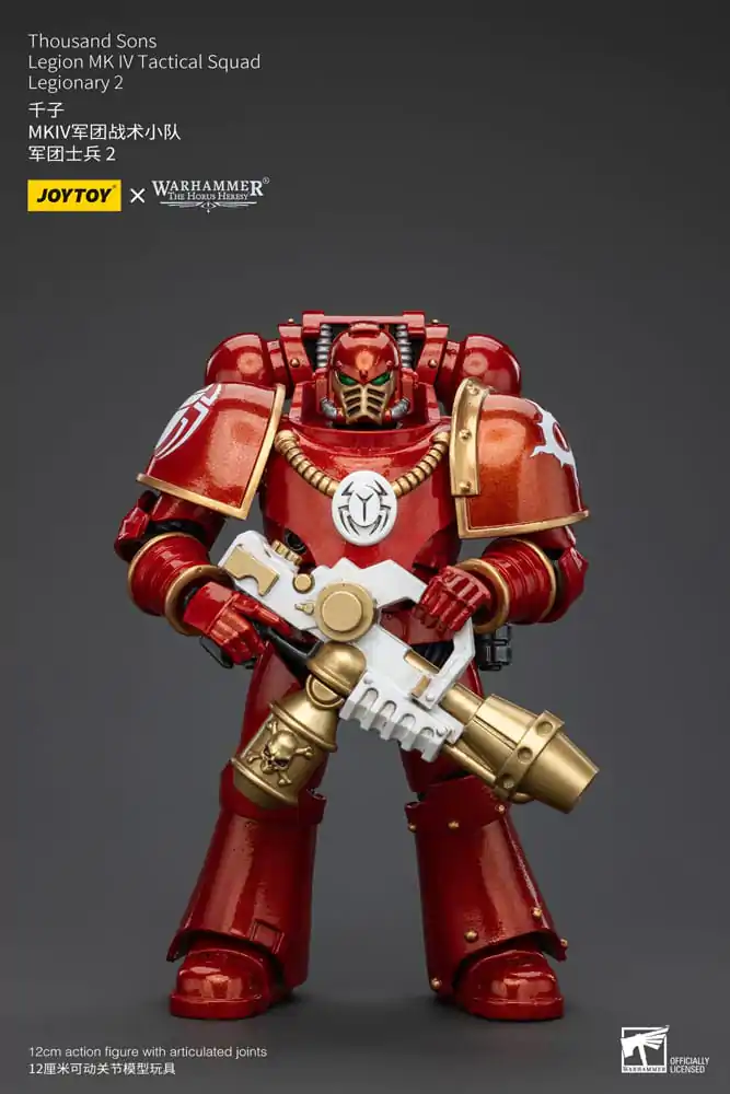 Warhammer The Horus Heresy 1/18 Thousand Sons Legion MK IV Tactical Squad Legionary 2 akciófigura 12 cm termékfotó