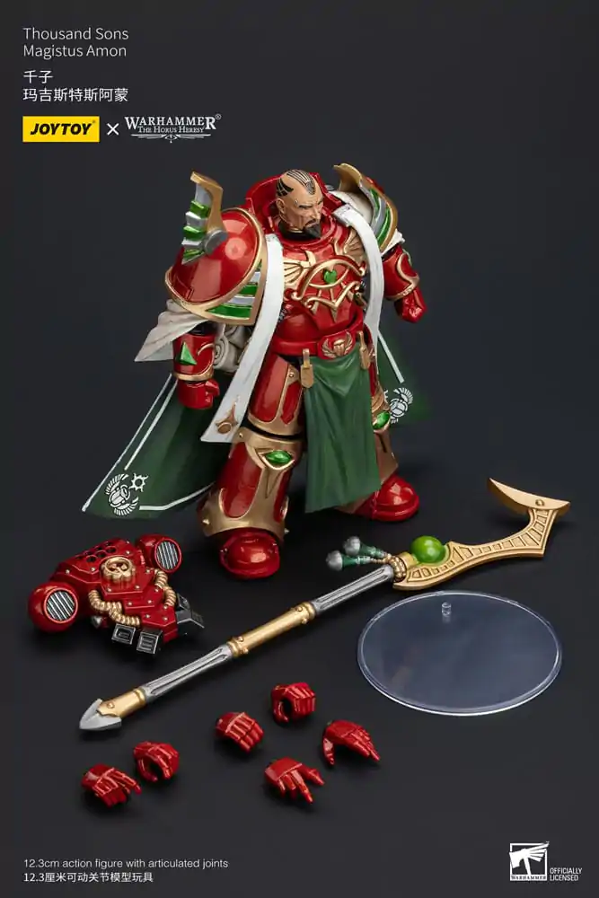 Warhammer The Horus Heresy 1/18 Thousand Sons Magistus Amon akciófigura 12 cm termékfotó