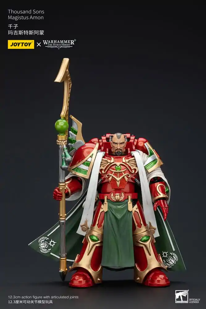 Warhammer The Horus Heresy 1/18 Thousand Sons Magistus Amon akciófigura 12 cm termékfotó