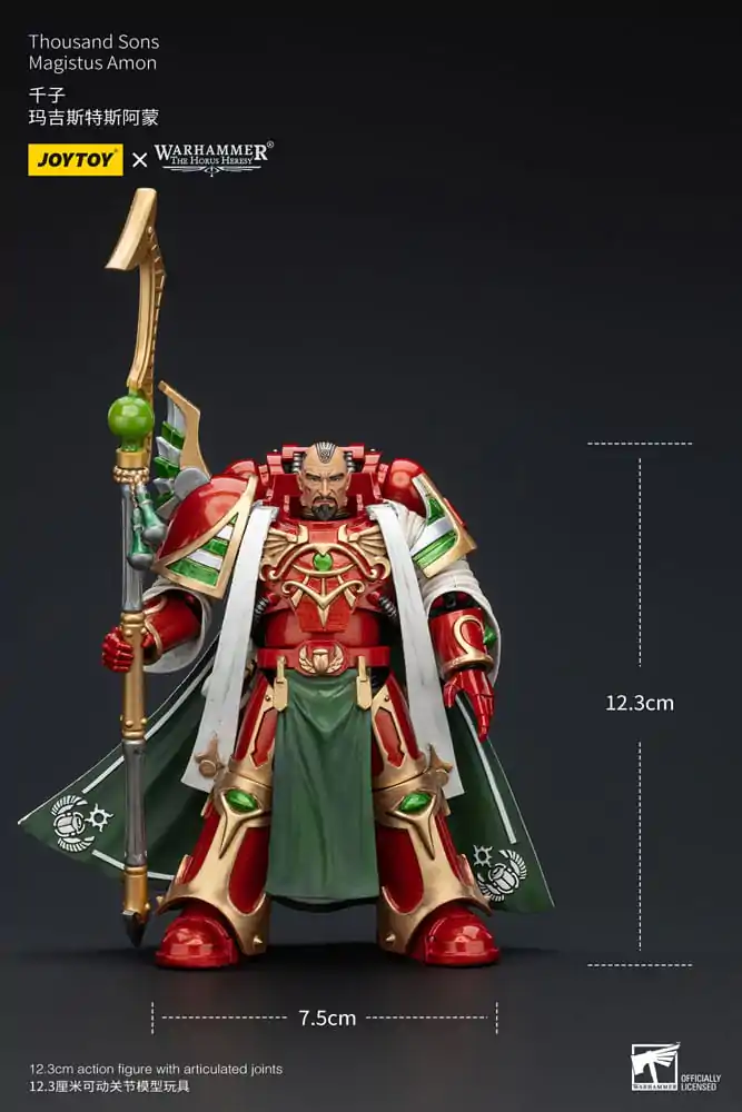 Warhammer The Horus Heresy 1/18 Thousand Sons Magistus Amon akciófigura 12 cm termékfotó