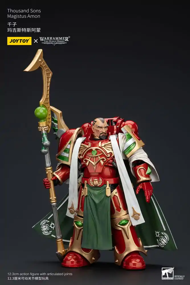 Warhammer The Horus Heresy 1/18 Thousand Sons Magistus Amon akciófigura 12 cm termékfotó