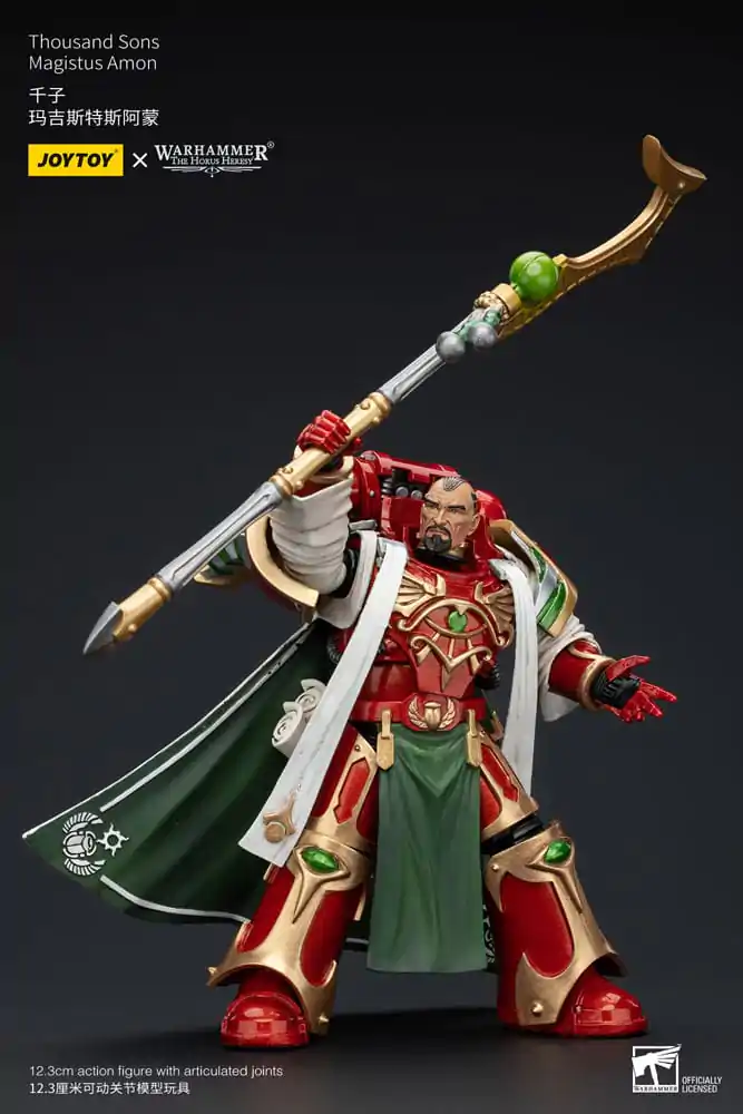 Warhammer The Horus Heresy 1/18 Thousand Sons Magistus Amon akciófigura 12 cm termékfotó