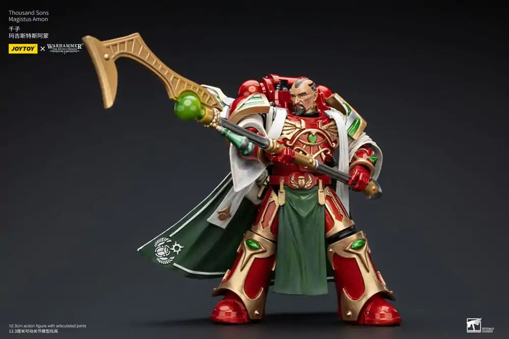 Warhammer The Horus Heresy 1/18 Thousand Sons Magistus Amon akciófigura 12 cm termékfotó