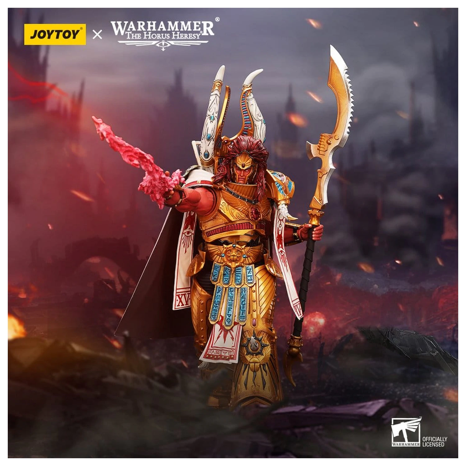 Warhammer The Horus Heresy 1/18 Thousand sons Magnus the Red Primarch of the XVth Legion akciófigura 12 cm termékfotó
