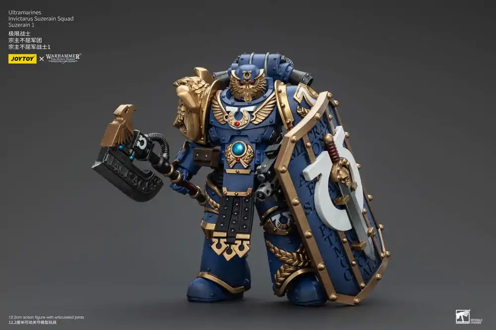 Warhammer The Horus Heresy 1/18 Ultramarines Invictarus Suzerain Squad Suzerain 1 akciófigura 12 cm termékfotó