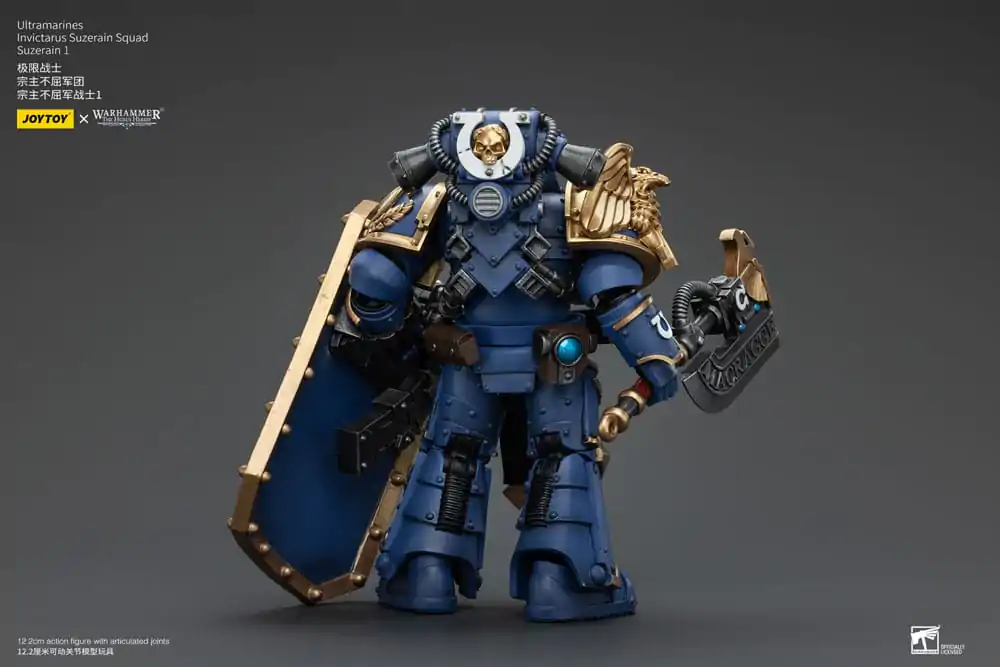 Warhammer The Horus Heresy 1/18 Ultramarines Invictarus Suzerain Squad Suzerain 1 akciófigura 12 cm termékfotó