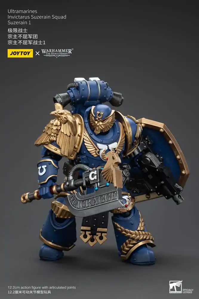 Warhammer The Horus Heresy 1/18 Ultramarines Invictarus Suzerain Squad Suzerain 1 akciófigura 12 cm termékfotó