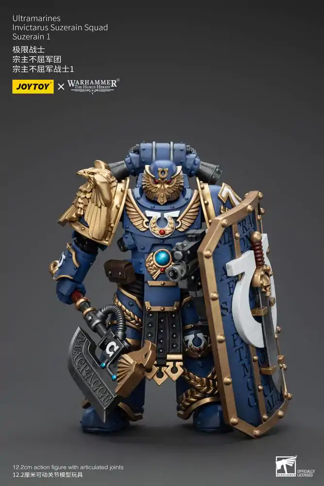 Warhammer The Horus Heresy 1/18 Ultramarines Invictarus Suzerain Squad Suzerain 1 akciófigura 12 cm termékfotó