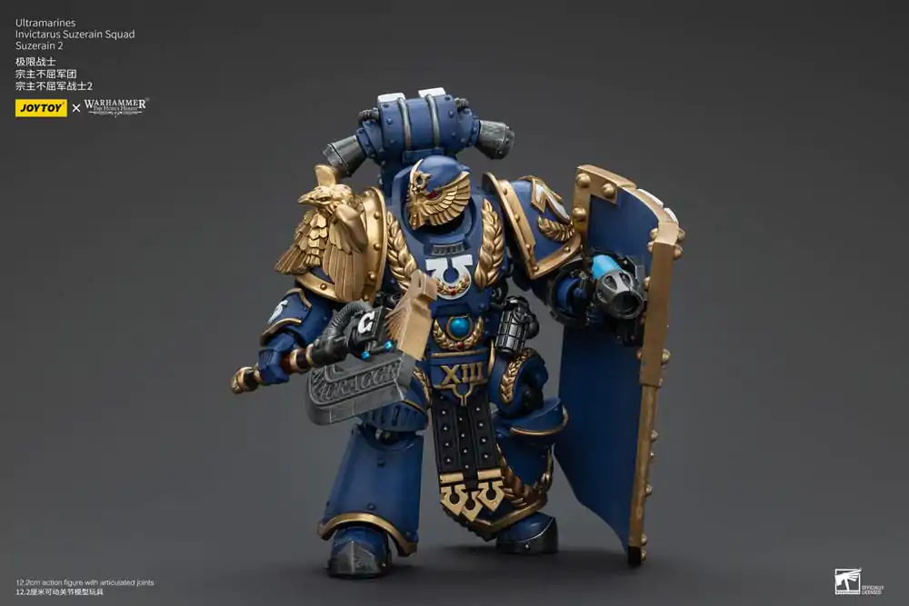 Warhammer The Horus Heresy 1/18 Ultramarines Invictarus Suzerain Squad Suzerain 2 akciófigura 12 cm termékfotó