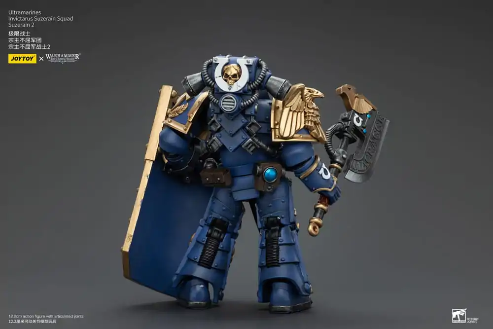 Warhammer The Horus Heresy 1/18 Ultramarines Invictarus Suzerain Squad Suzerain 2 akciófigura 12 cm termékfotó