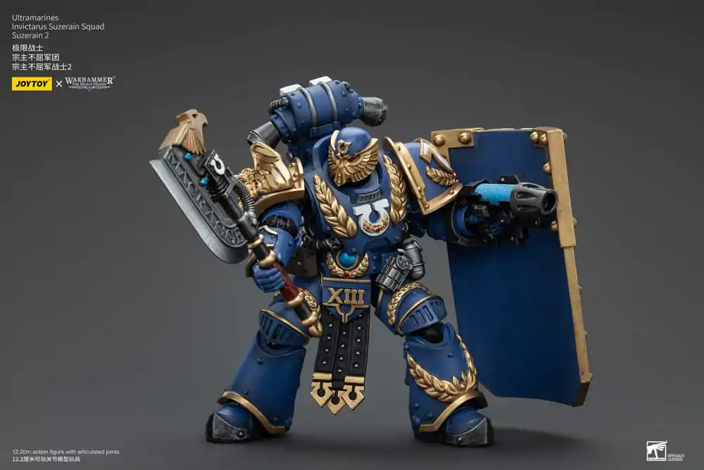 Warhammer The Horus Heresy 1/18 Ultramarines Invictarus Suzerain Squad Suzerain 2 akciófigura 12 cm termékfotó