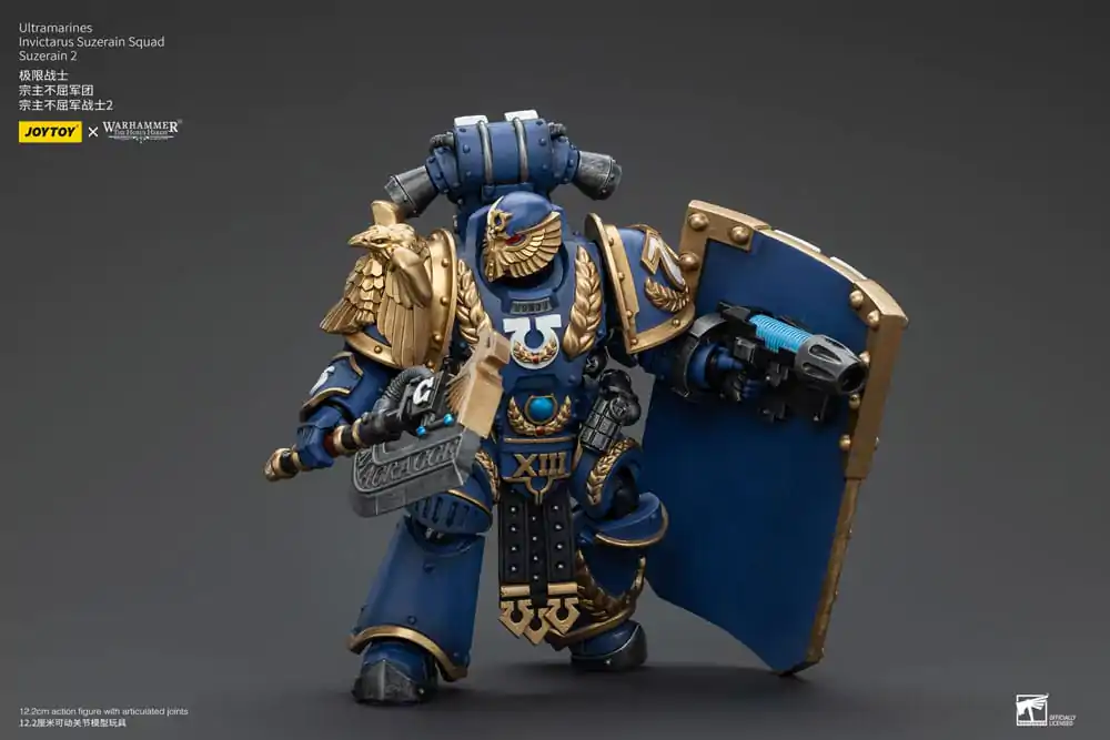 Warhammer The Horus Heresy 1/18 Ultramarines Invictarus Suzerain Squad Suzerain 2 akciófigura 12 cm termékfotó