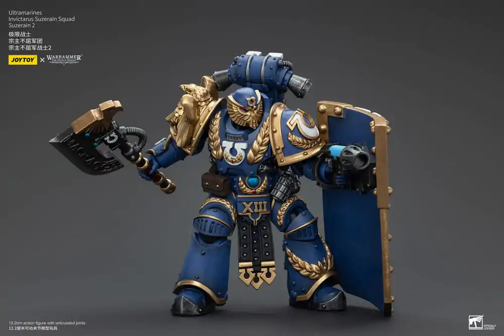 Warhammer The Horus Heresy 1/18 Ultramarines Invictarus Suzerain Squad Suzerain 2 akciófigura 12 cm termékfotó