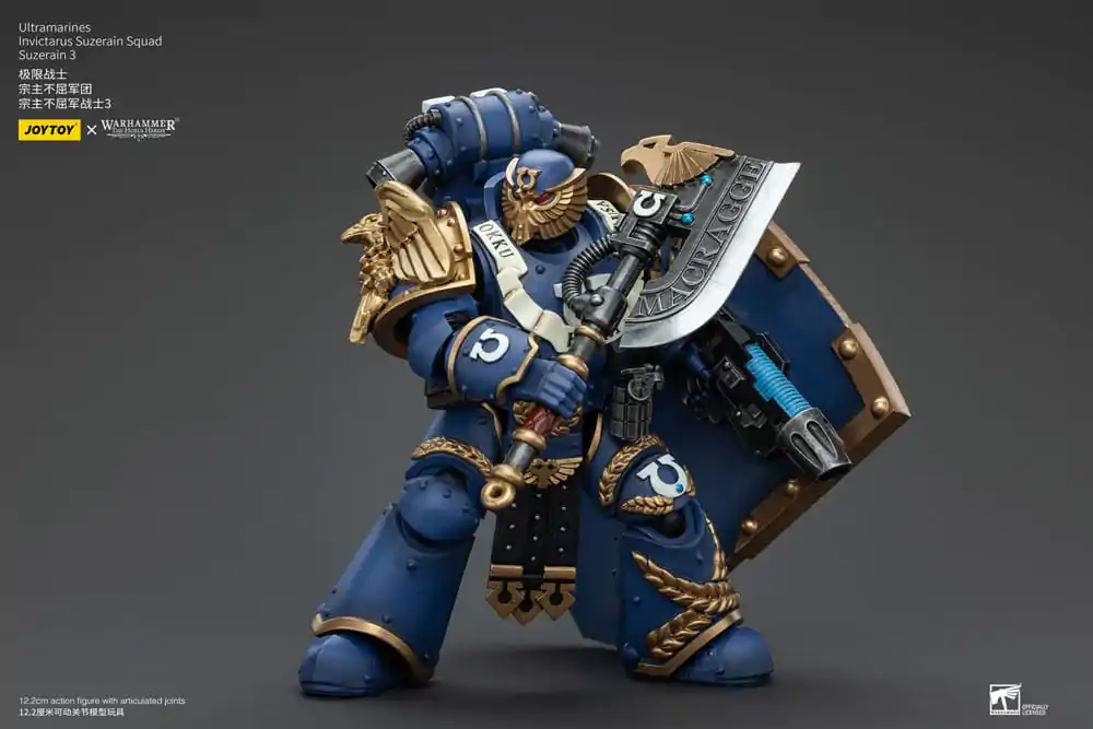 Warhammer The Horus Heresy 1/18 Ultramarines Invictarus Suzerain Squad Suzerain 3 akciófigura 12 cm termékfotó