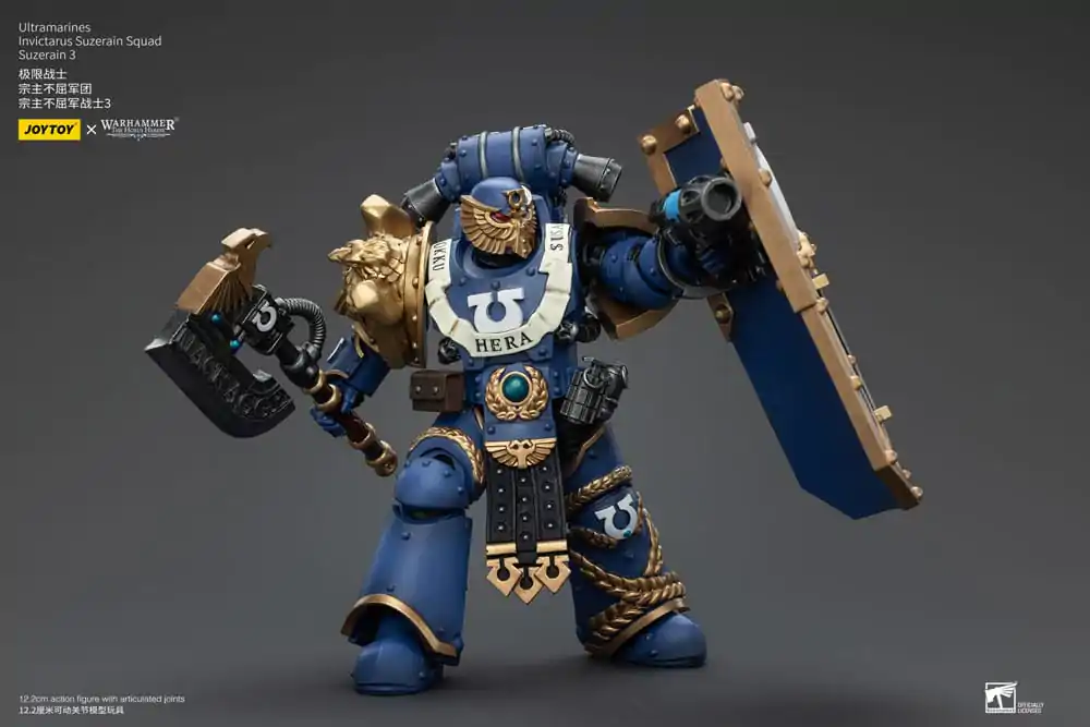 Warhammer The Horus Heresy 1/18 Ultramarines Invictarus Suzerain Squad Suzerain 3 akciófigura 12 cm termékfotó