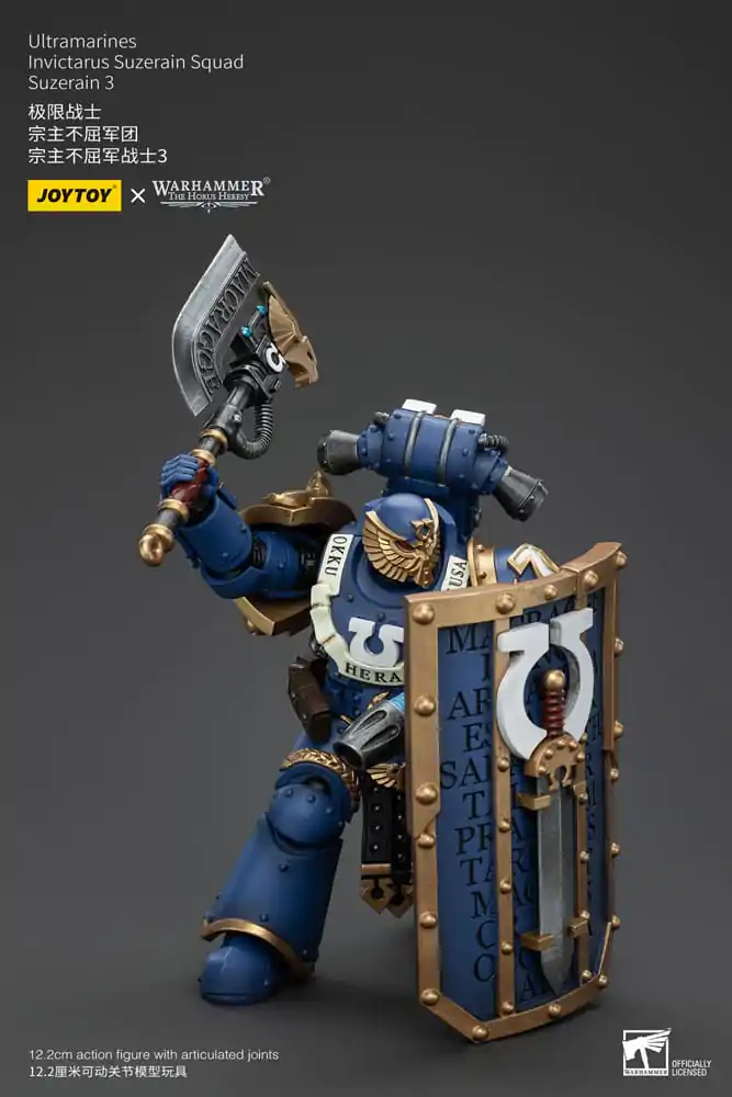 Warhammer The Horus Heresy 1/18 Ultramarines Invictarus Suzerain Squad Suzerain 3 akciófigura 12 cm termékfotó