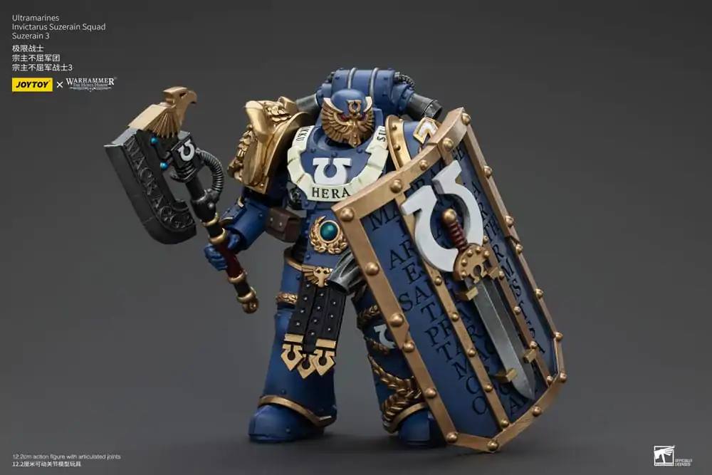 Warhammer The Horus Heresy 1/18 Ultramarines Invictarus Suzerain Squad Suzerain 3 akciófigura 12 cm termékfotó